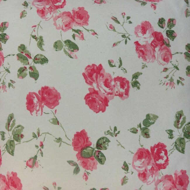 Linen & More Tablecover Rose Garden Tafelkleed Textiel roze 140x250cm