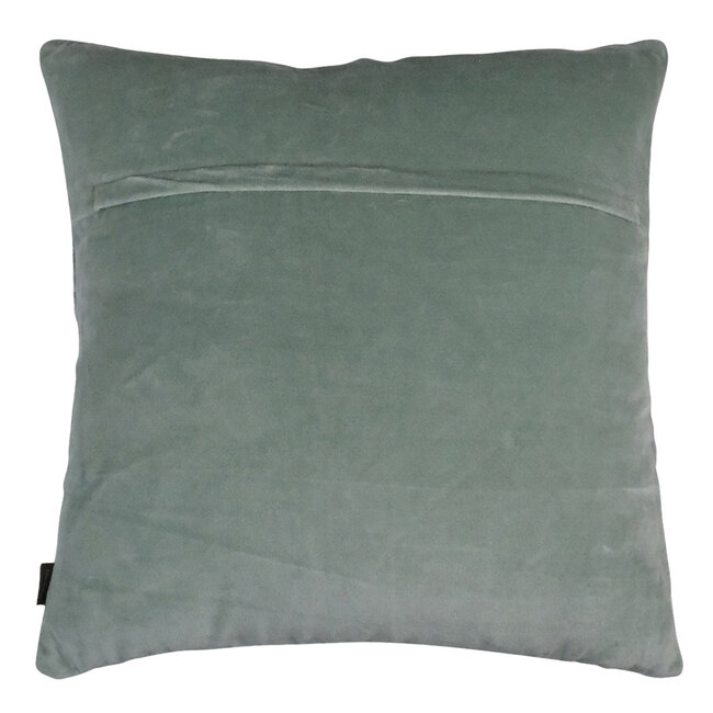 Linen & More Magali kussen groen 45x45cm
