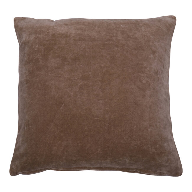 Linen & More Harper kussen bruin 45x45cm