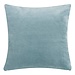 Linen & More Solid Velvet kussen grijs 45x45cm