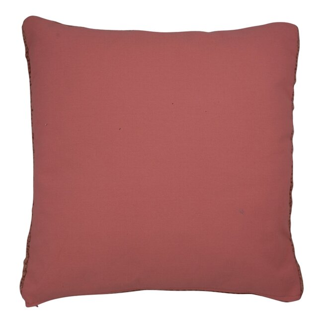 Linen & More Rose kussen roze 45x45cm