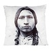 Linen & More Native kussen zwart wit 45x45cm