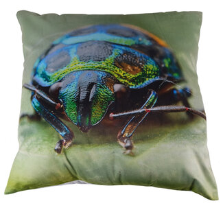 Linen & More Photoprint kussen multicolor 45x45cm