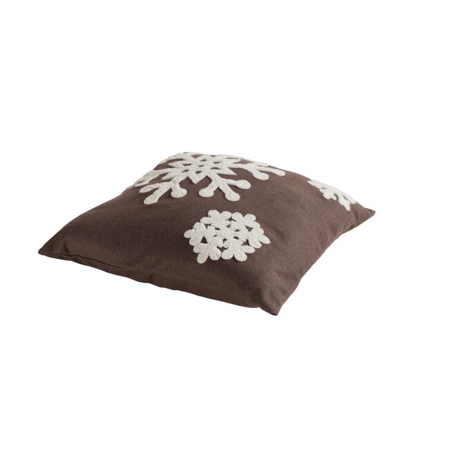 Linen & More Malmo Artic kussen bruin 45x45cm