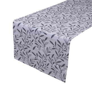 Linen & More Liberty Tafelloper gr. blauw 50x140cm