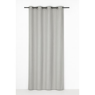 Linen & More Edera gordijn grijs 8 rings 135 x 260 cm