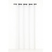Linen & More Monna gordijn wit 8 rings 135 x 260 cm