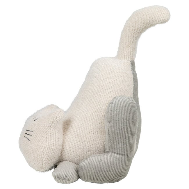 Mars & More deurstopper kat staart zacht roze 18x15x17 cm