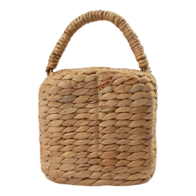 Mars & More gevlochten  deurstopper waterhyacinth 14cm