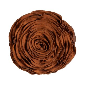 Linen & More Bella sierkussen bruin dia40cm