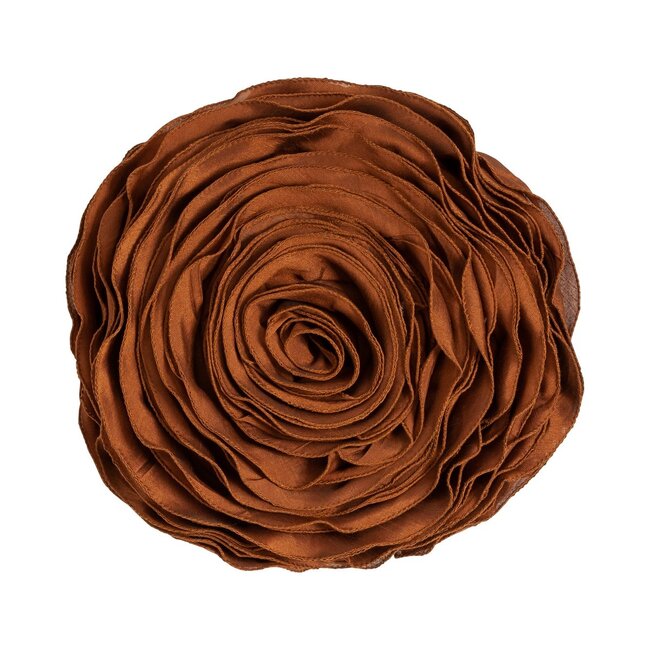 Linen & More Bella sierkussen bruin dia40cm