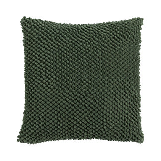 Linen & More Dots sierkussen groen 45x45cm