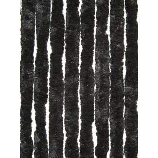 Sun Arts kattenstaart vliegengordijn Zwart 90x22