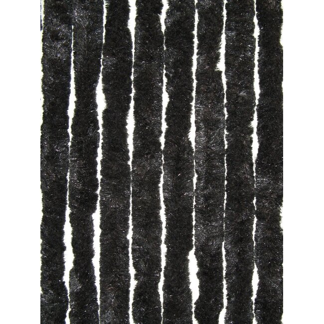 Sun Arts kattenstaart vliegengordijn Zwart 90x22