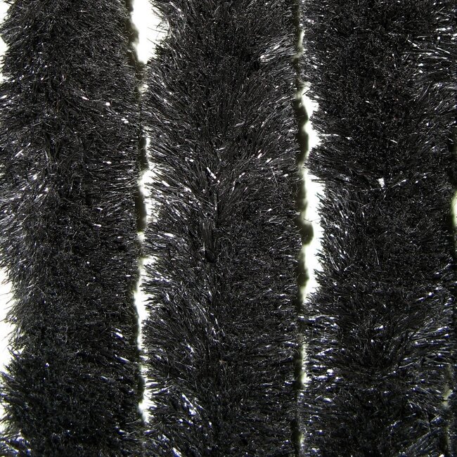 Sun Arts kattenstaart vliegengordijn Zwart 90x22