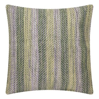 Linen & More Multi Weave sierkussen groen 60x60cm