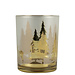 Mars & More windlicht  hert boom goud medium 12cm