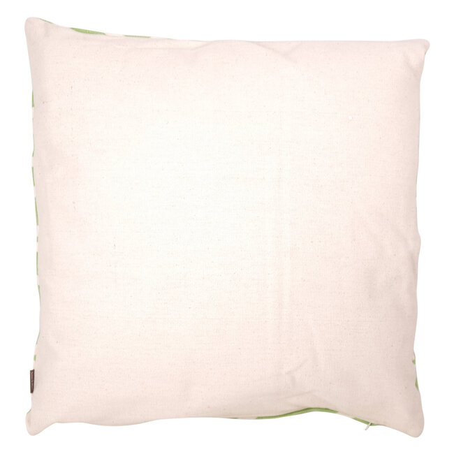 Linen & More Mr. Graphic kussen groen 50x50cm