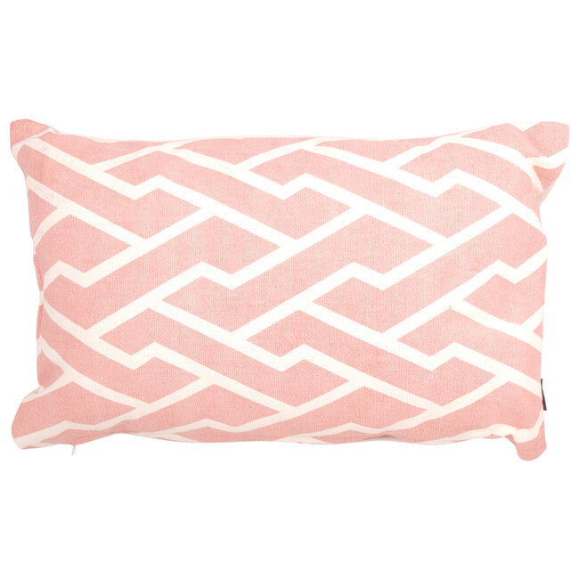 Linen & More Mr. Graphic kussen oranje 30x50cm