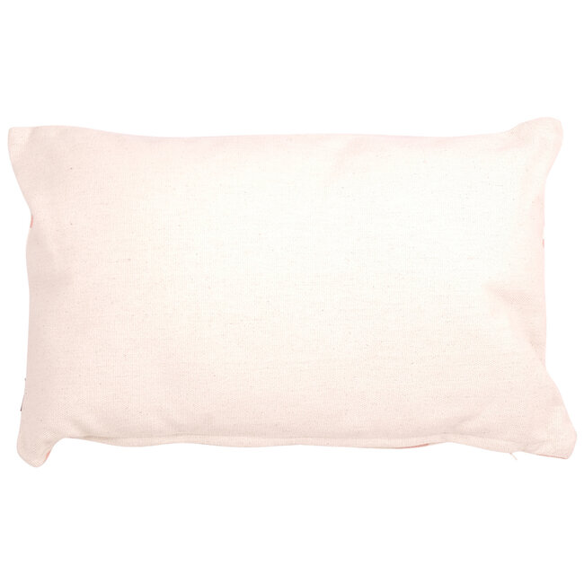 Linen & More Mr. Graphic kussen oranje 30x50cm