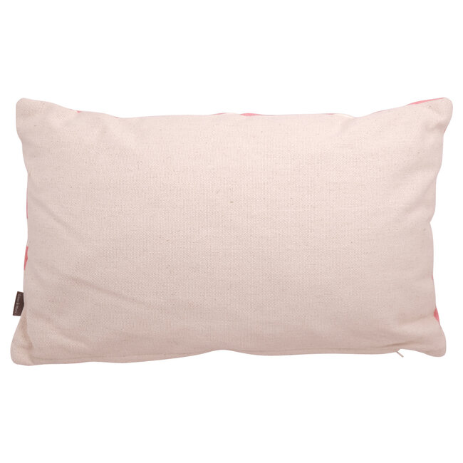 Linen & More Mr. Graphic kussen roze 30x50cm