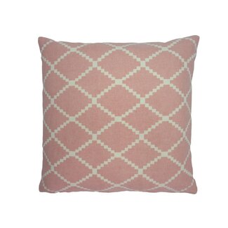 Linen & More Mrs. Graphic kussen oranje 50x50cm