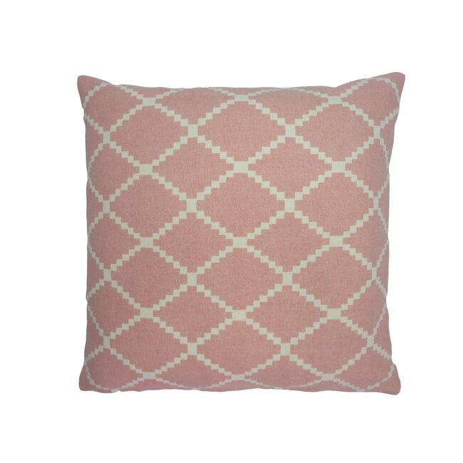 Linen & More Mrs. Graphic kussen oranje 50x50cm