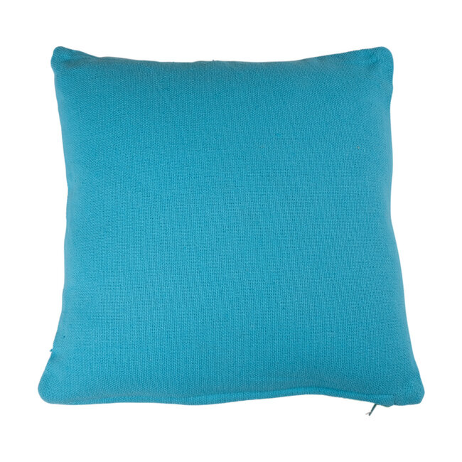 Linen & More Cushion linnenlook 40x40 turquoise