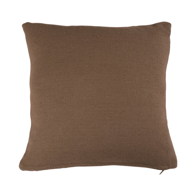 Linen & More Cushion linnenlook 40x40 taupe
