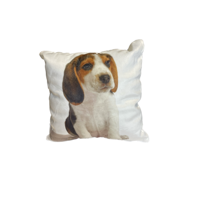 Linen & More Velvet kussen Hond 25x25cm