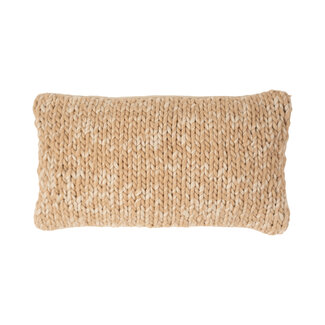 Linen & More Yuki kussen beige 30x50cm