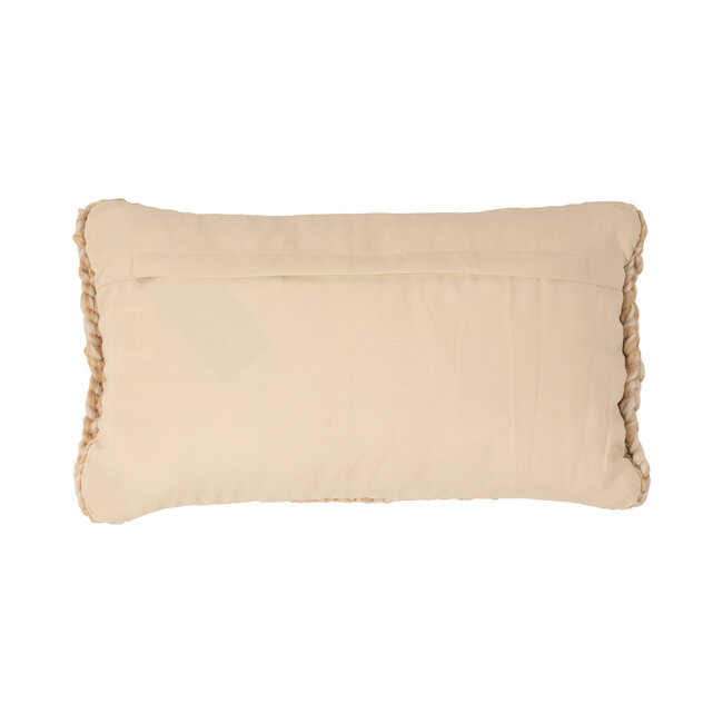 Linen & More Yuki kussen beige 30x50cm