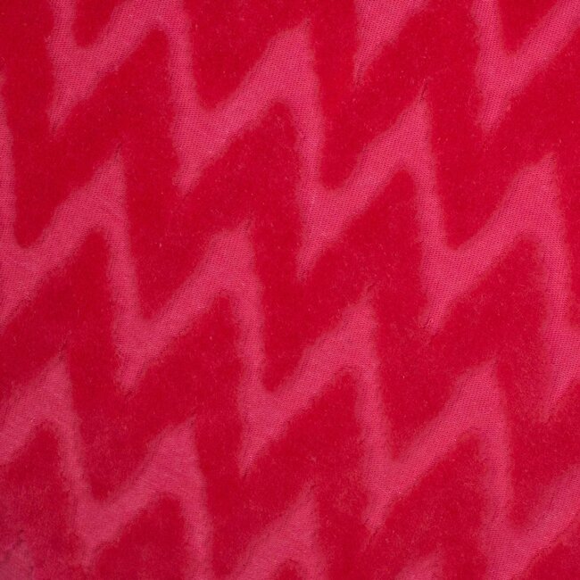 Linen & More Cleo Kussen chevron roze 30x50cm