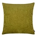Linen & More Prince Velvet Melee kussen olijf groen 45x45cm