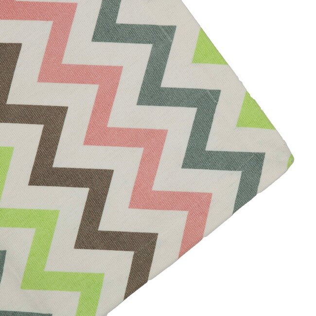Linen & More Placemat Multi Zigzag  Multi 35x50
