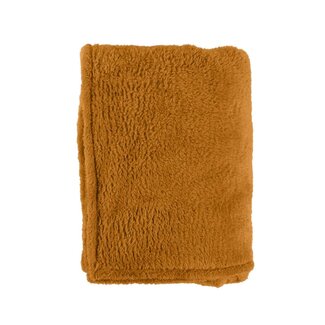 Linen & More Todd Plaid honinggeel 140x200cm