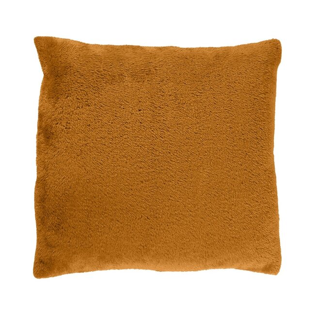 Linen & More Todd kussen honing geel 45x45cm