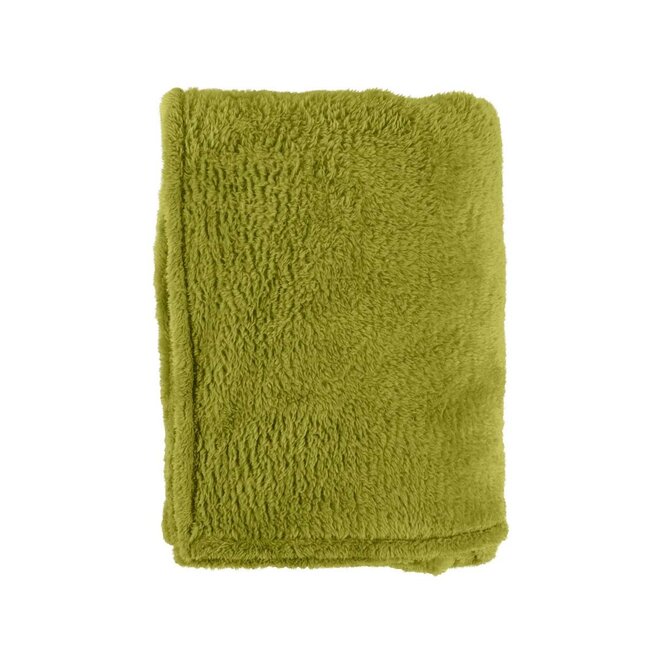 Linen & More Todd plaid olijfgroen 140x200cm