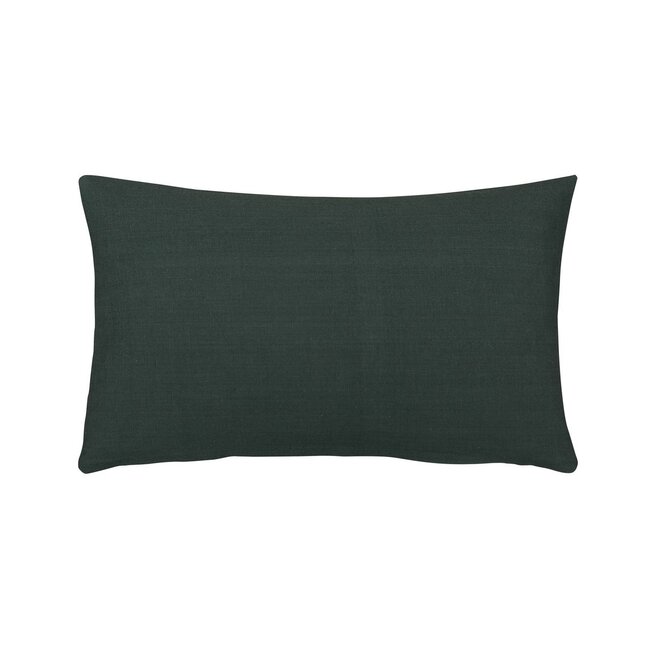 Linen & More Uneven stitching blue green cushion 30 x 50 cm