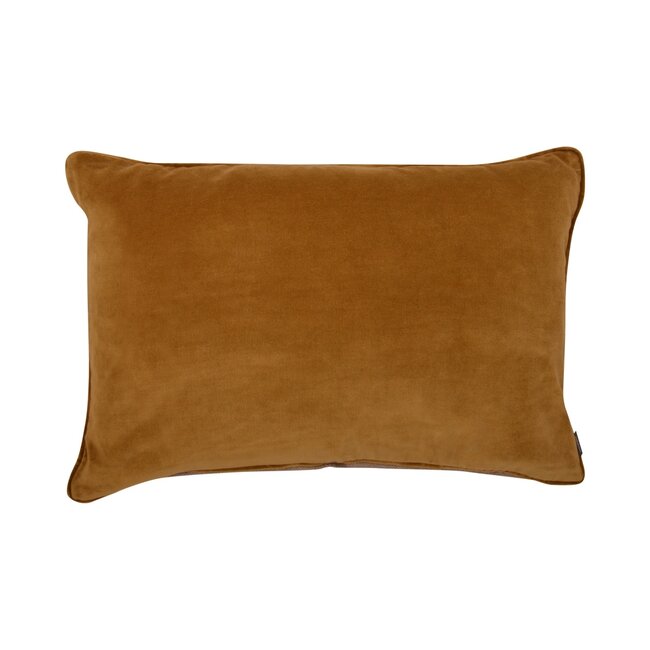 Linen & More Velvet Wool kussen geel 40x60cm