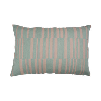 Linen & More Barro kussen beige groen 40x60cm