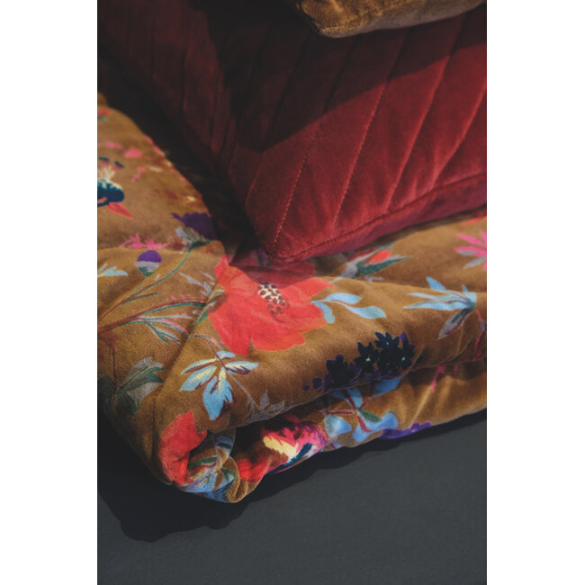 Linen & More Kane kussen rood 40x60cm