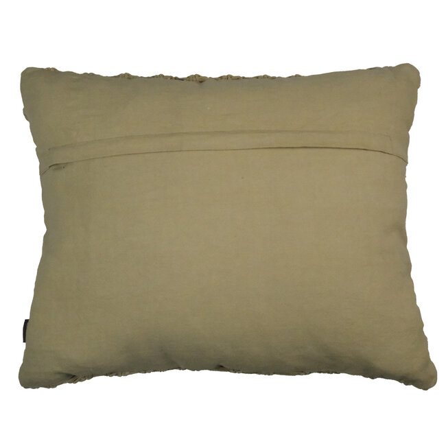 Linen & More Russo kussen groen 40x50cm