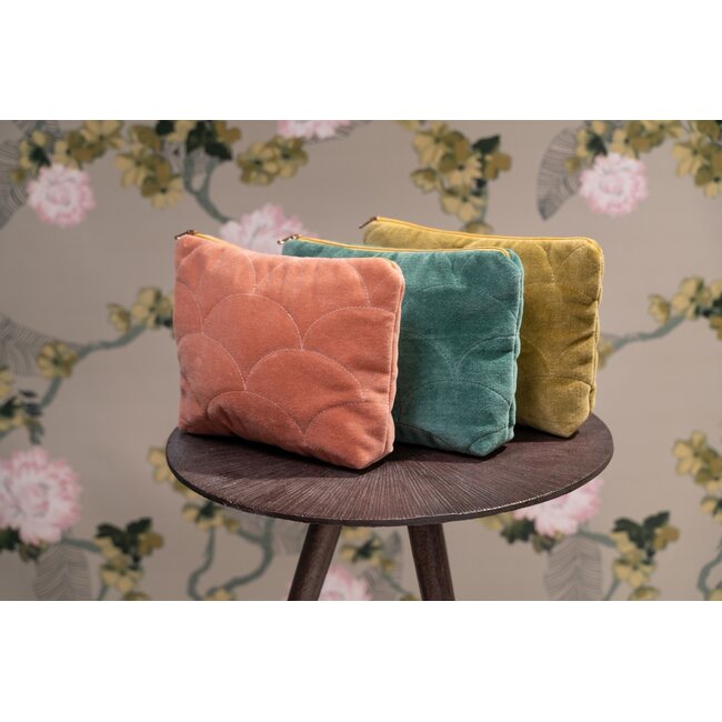 Linen & More Waves Kulturbeutel cameo roze 18x23cm