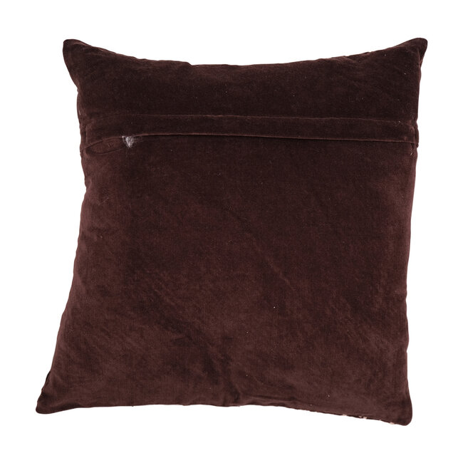 Linen & More Cushion New Chic 45x45 brown