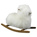 Mars & More hobbeldier schaap krulhaar wit 75cm (ovis aries)