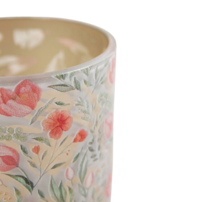 Mars & More Theelichthouder roze tulpen small 8cm