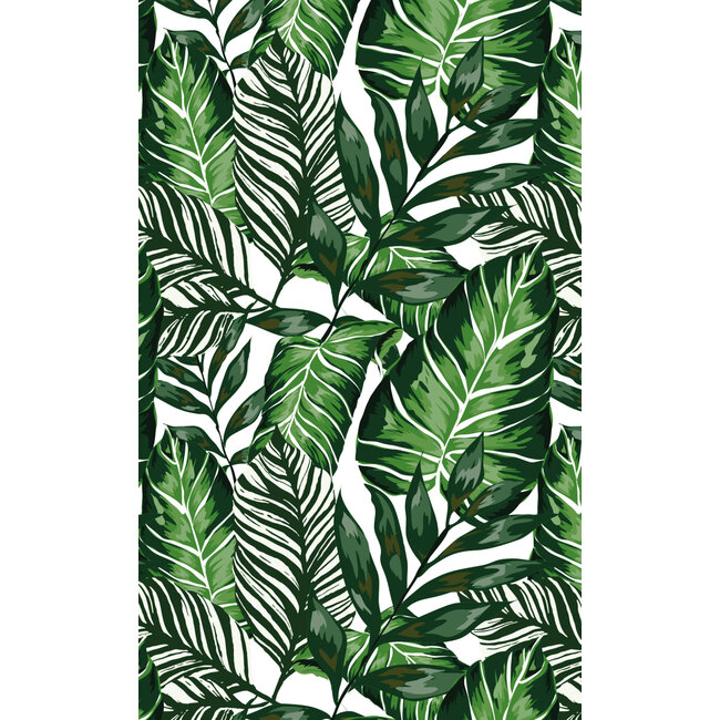 2Lif 2lif groene bladeren zelfklevende folie 45cmx2mtr