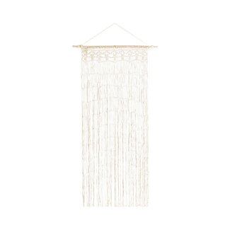 2Lif Deurgordijn Macrame off white 90 x 200cm