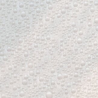 2Lif Waterdrop Statische raamfolie Mini rol transparant 45cmx2mtr